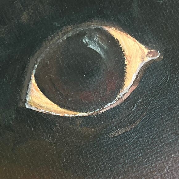 Raél Jero Salley Signed Original Framed Oil Painting Portrait Black Child Canvas - Picture 3 of 14